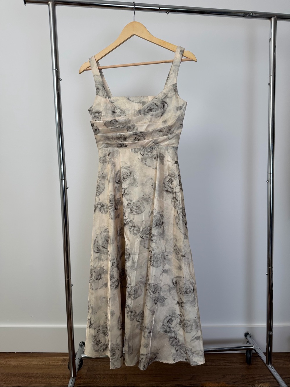 Aconiconi Floral Midi Dress- s